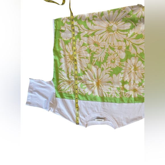 SANDRO Organic Cotton Scarf T-Shirt - Picture 16 of 16